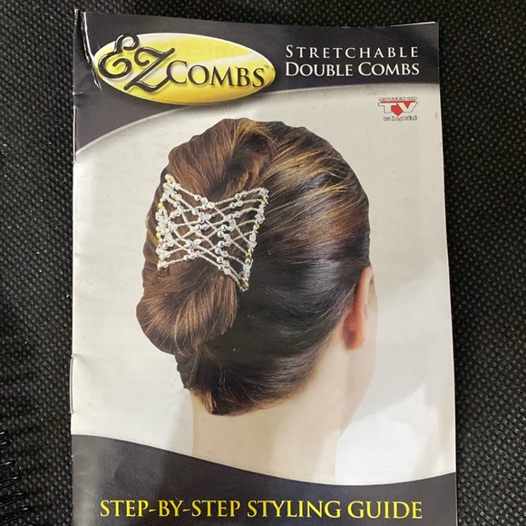 EZ Combs set of 2 Beaded Combs - Picture 2 of 9